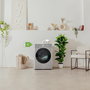 Cecotec Lave-linge séchant 10680 Inverter Steel 10/6 kg 1400 rpm A Moteur Vapeur