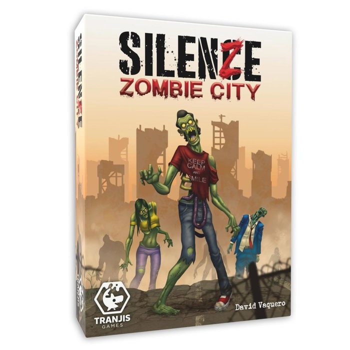 Tranjis Games - Silence: Zombie City - Jeu de Cartes Stratégie Survie Apocalypse - 2 à 6 Joueurs - Dès 10 Ans - Partie 20 min Tranjis Games - Silence: Zombie City - Jeu de Cartes Stratégie Survie Apocalypse - 2 à 6 Joueurs - Dès 10 Ans - Partie 20 min