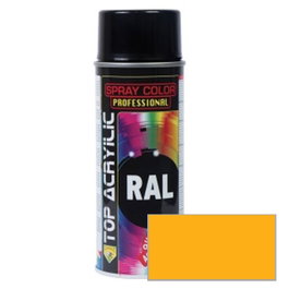 TOP ACRYLIC Spray acrylique Jaune signal RAL-1003 400ml