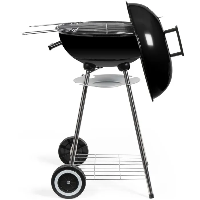 Livoo Barbecue à charbon avec surface de cuisson Ø 41 cm