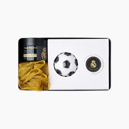 Real Madrid Set de soins corporels avec cire de coiffage et accessoires