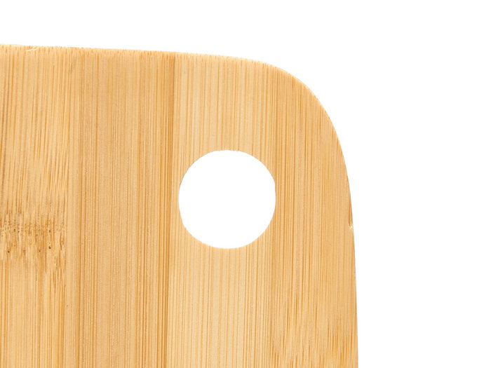 Kinvara Planche à découper en bambou 38x0.8x24 cm Beige (Set de 24)