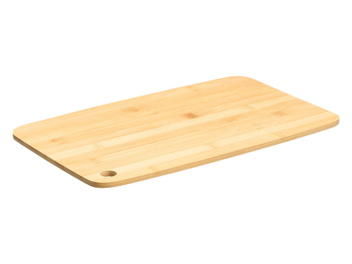 Kinvara Planche à découper en bambou 38x0.8x24 cm Beige (Set de 24)