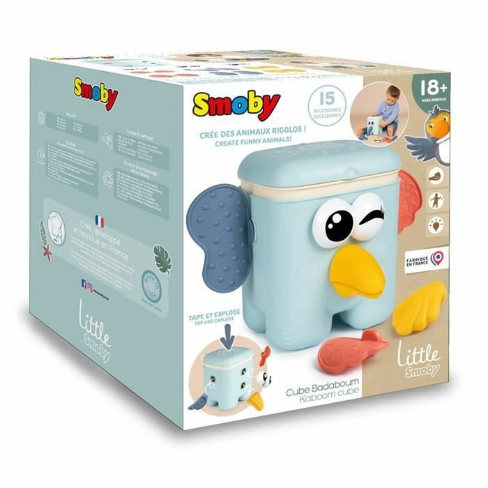 Smoby Cube d'éveil Badaboum - Création d'animaux rigolos Smoby Cube d'éveil Badaboum - Création d'animaux rigolos