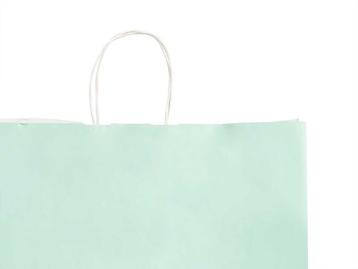 Pincello Sac en papier vert menta med 50x32 cm avec code-barres (Set de 100) Pincello Sac en papier vert menta med 50x32 cm avec code-barres (Set de 100)