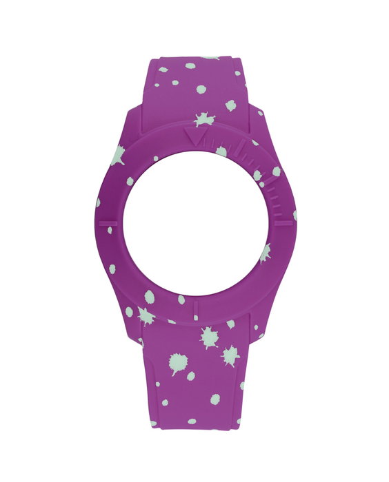 Watxandco Bracelet de montre COWA3520 Lilas 38mm Watxandco Bracelet de montre COWA3520 Lilas 38mm