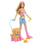 Barbie Patine et Court avec son Chiot