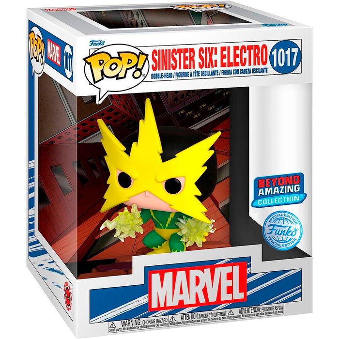 FUNKO Figura POP Marvel Sinister Six Electro Exclusive FUNKO Figura POP Marvel Sinister Six Electro Exclusive
