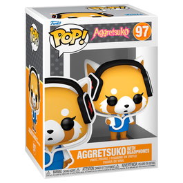 FUNKO Figura POP Aggretsuko - Aggretsuko avec casque