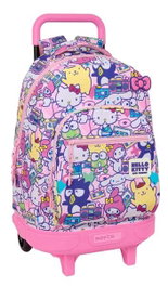 Safta Sac à dos Compact avec roues amovibles 33x45x22cm