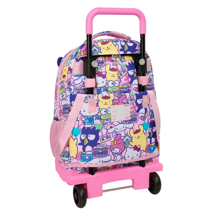 Safta Sac à dos Compact avec roues amovibles 33x45x22cm