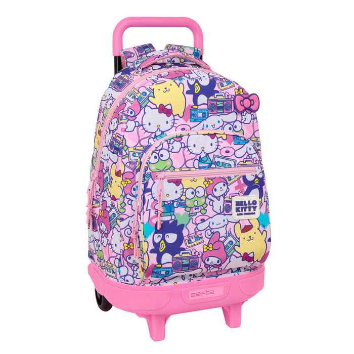 Safta Sac à dos Compact avec roues amovibles 33x45x22cm