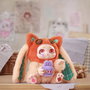 Deqube KIMMON Regain Myself D00313 - Poupée surprise articulée avec accessoire unique - Poupée porte-clés collectionnable en anglais, portugais, espagnol