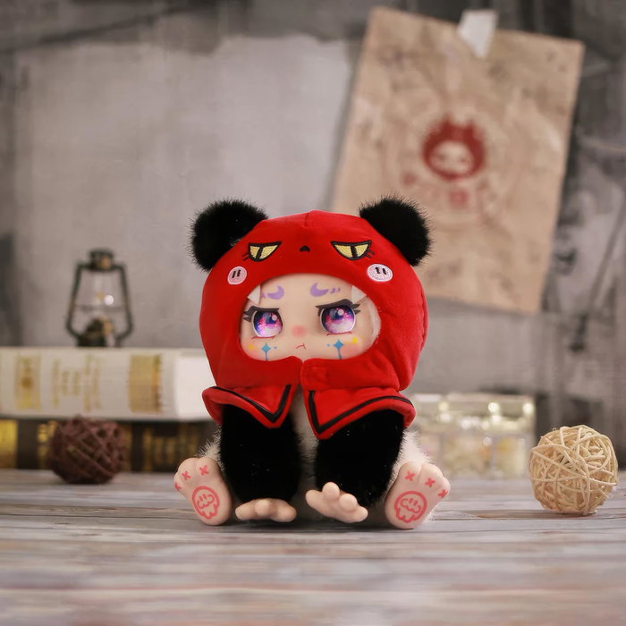 Deqube KIMMON Regain Myself D00313 - Poupée surprise articulée avec accessoire unique - Poupée porte-clés collectionnable en anglais, portugais, espagnol