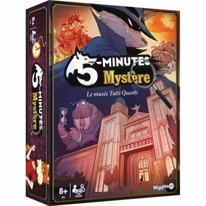 Asmodee Wiggles 3D - 5 Minutes Mystere - Jeu de cartes Asmodee Wiggles 3D - 5 Minutes Mystere - Jeu de cartes