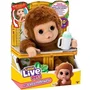 Moose Toys - Little Live Pets - Mon Bébé Singe Interactif Mango, Peluche avec 50+ Sons et Réactions, Accessoires Inclus (Réf. LITTLE LIVE PETS)