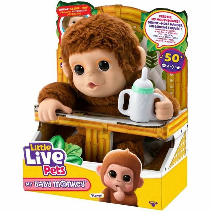 Moose Toys Little Live Pets Mon Bébé Singe Interactif Moose Toys Little Live Pets Mon Bébé Singe Interactif
