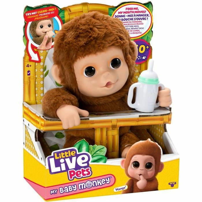 Moose Toys Little Live Pets Mon Bébé Singe Interactif Moose Toys Little Live Pets Mon Bébé Singe Interactif