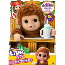 Moose Toys Little Live Pets Mon Bébé Singe Interactif