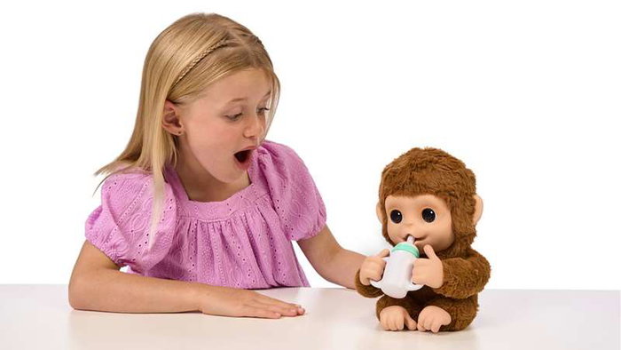 Moose Toys Little Live Pets Mon Bébé Singe Interactif Moose Toys Little Live Pets Mon Bébé Singe Interactif