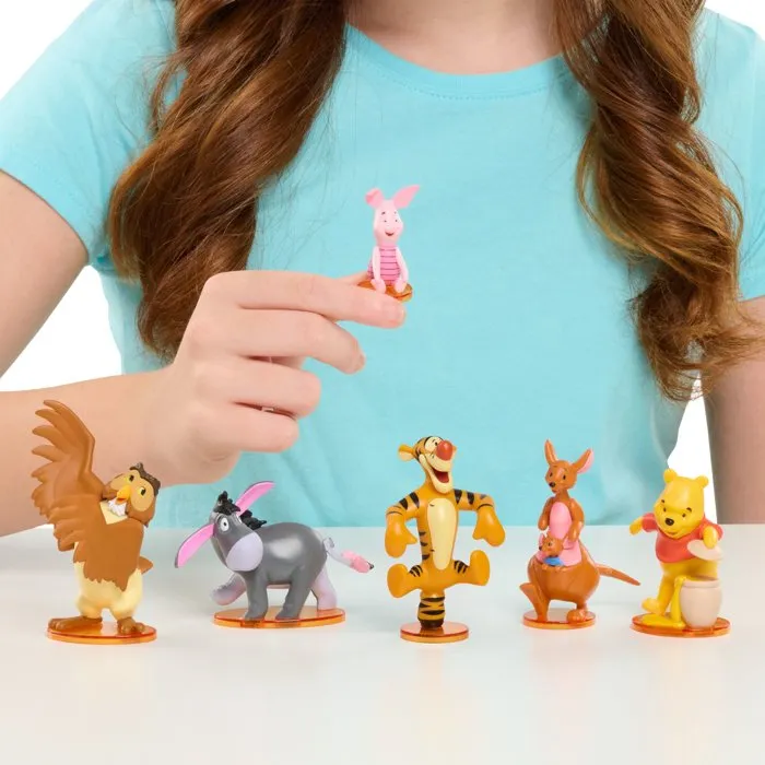 Disney Coffret figurines Winnie l'Ourson - 6 figurines de collection