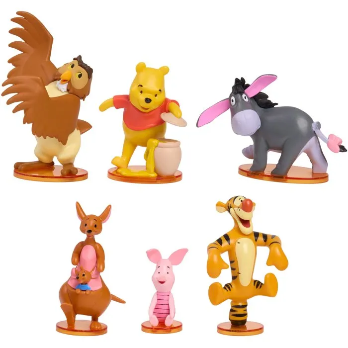 Disney Coffret figurines Winnie l'Ourson - 6 figurines de collection