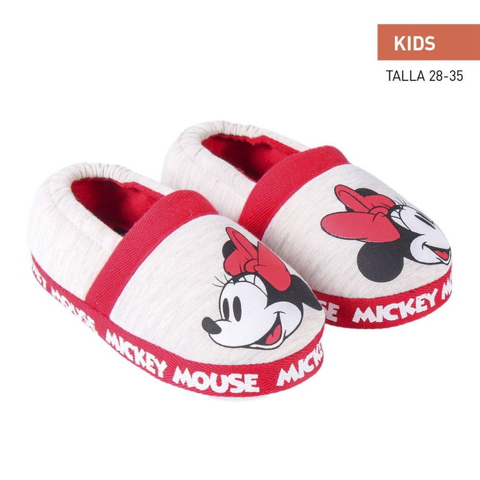 Chaussons Minnie Mouse Gris clair 28-29