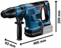 Bosch Professional Perforateur SDS-Max Biturbo 18V-36C GBH 18V, 7J, 0-2900 cps/min, Bluetooth, sans batterie ni chargeur, coffret 0611915001