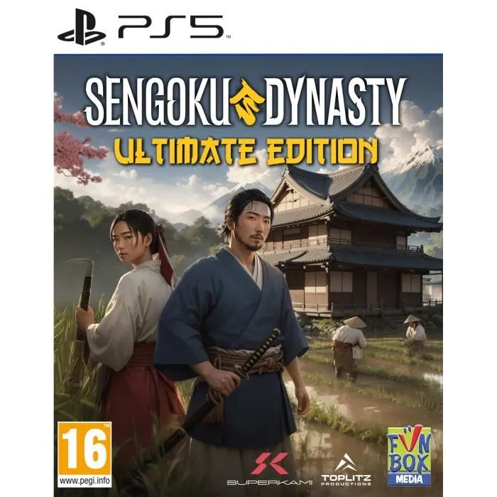 Just For Games Sengoku Dynasty - Edition Ultime - Jeu pour PlayStation 5 PS5 - Simulation, Survie et Stratégie en Monde Ouvert dans le Japon Féodal Just For Games Sengoku Dynasty - Edition Ultime - Jeu pour PlayStation 5 PS5 - Simulation, Survie et Stratégie en Monde Ouvert dans le Japon Féodal