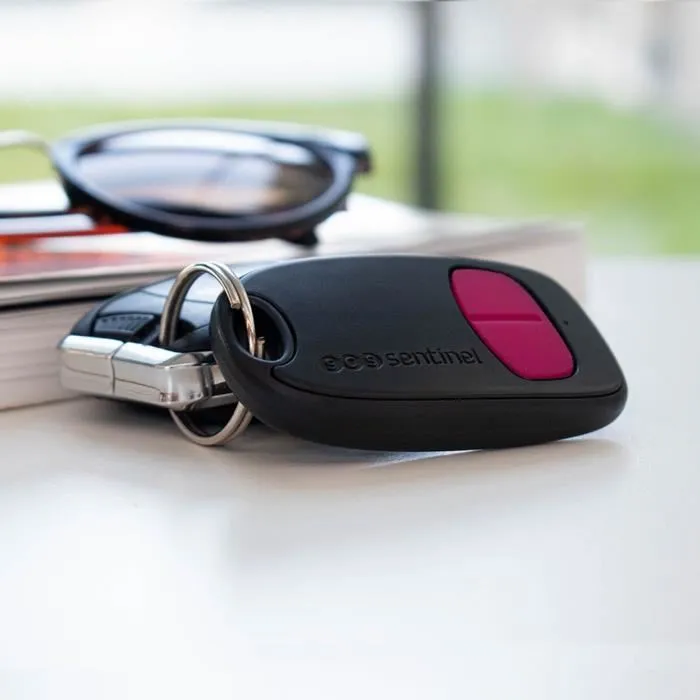 SCS Sentinel Télécommande 2 Canaux SimplyControl - Portée 40 m, Code Tournant, 433.92 MHz, Fuschia, Pile CR2032 Incluse