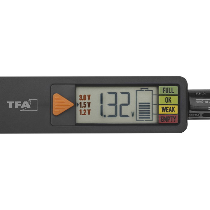 TFA BatteryCheck 98.1126.01 Testeur de piles