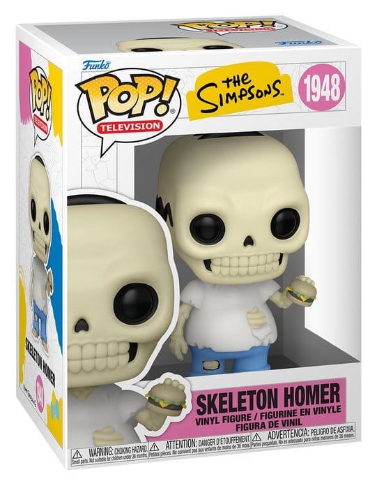 Funko POP! The Simpsons Skeleton Homer Figurine en Vinyle
