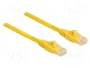 DELOCK Câble Ethernet Patch Cord Cat 6a RJ45 1m Jaune