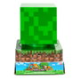 KIDS LICENSING Lampe 3D Minecraft Creeper avec Réveil