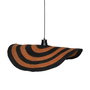 Suspension Noir Orange 40 W