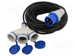 KEL Rallonge réseau EXTREM H05RR-F 3G2,5mm² 20m