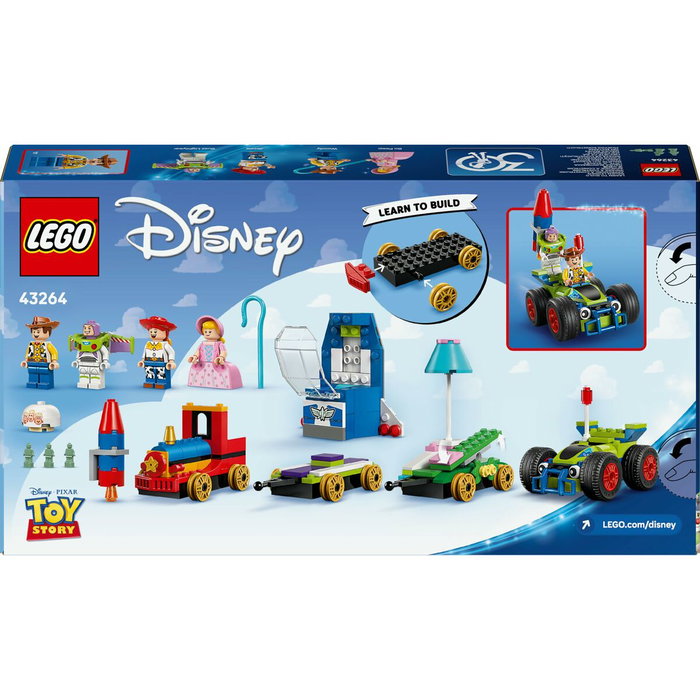 LEGO Disney Pixar Le Train en Fête et voiture RC Toy Story