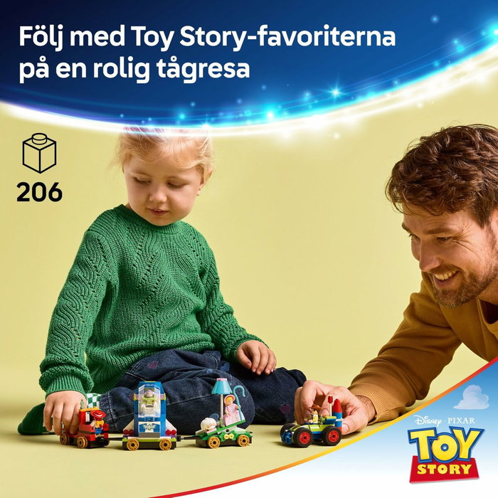 LEGO Disney Pixar Le Train en Fête et voiture RC Toy Story