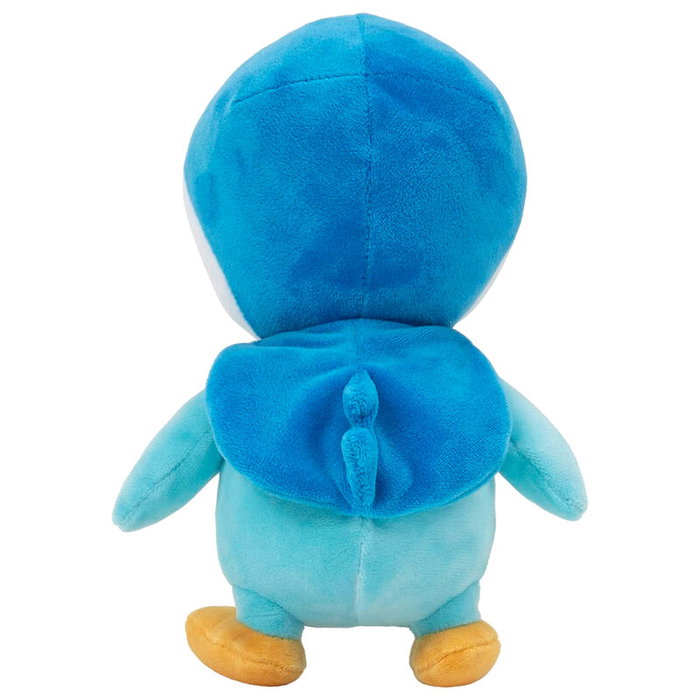 JAZWARES Peluche Pokemon Piplup Officielle - Figurine Douce et Câline 20 cm - Collection Sinnoh