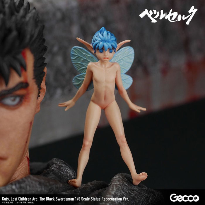 Berserk statuette 1/6 Guts Lost Children Arc The Black Swordsman Redecoration Ver. 38 cm