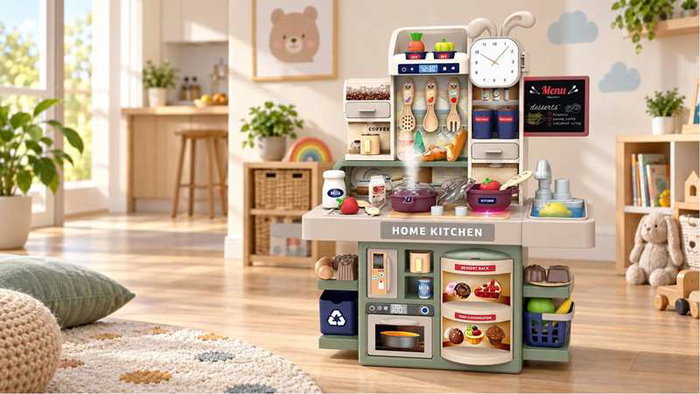 JugaToys Cocina Dream avec accessoires, lumières et sons JugaToys Cocina Dream avec accessoires, lumières et sons