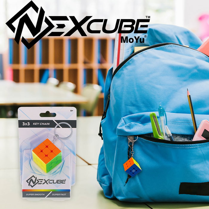 Goliath Nexcube 3x3 - Llavero Puzzle de Cube Rubik Miniature - Cube à Porter - Puzzle 3x3 de Poche - Jeu de Logique - À Partir de 8 Ans