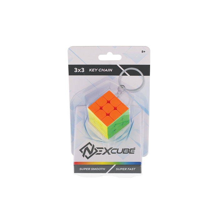 Goliath Nexcube 3x3 - Llavero Puzzle de Cube Rubik Miniature - Cube à Porter - Puzzle 3x3 de Poche - Jeu de Logique - À Partir de 8 Ans