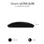 Souris Bluetooth Sans Fil Subblim SUBMO-DFLAT20 Noir 1600 dpi