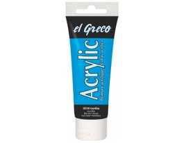 Kreul Peinture acrylique el Greco Bleu Azure Blue 75ml
