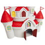 JAKKS PACIFIC Playset Le Château du Royaume Champignon Super Mario Bros Nintendo - 16 pièces