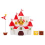 JAKKS PACIFIC Playset Le Château du Royaume Champignon Super Mario Bros Nintendo - 16 pièces