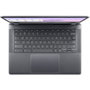 Acer Chromebook Plus 514 CBE574-1-R16C - Ordinateur Portable 14'' IPS WUXGA, AMD Ryzen 3 7320C, 8 Go RAM, 256 Go SSD, Chrome OS, Gris Métallisé