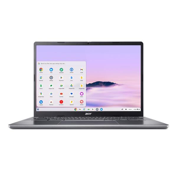 Acer Chromebook Plus 514 CBE574-1-R16C - Ordinateur Portable 14'' IPS WUXGA, AMD Ryzen 3 7320C, 8 Go RAM, 256 Go SSD, Chrome OS, Gris Métallisé Acer Chromebook Plus 514 CBE574-1-R16C - Ordinateur Portable 14'' IPS WUXGA, AMD Ryzen 3 7320C, 8 Go RAM, 256 Go SSD, Chrome OS, Gris Métallisé