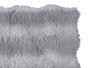 Berilo Tapis à Poils Relief 40x60 cm Gris Base Antidérapante en PET (Set de 12)
